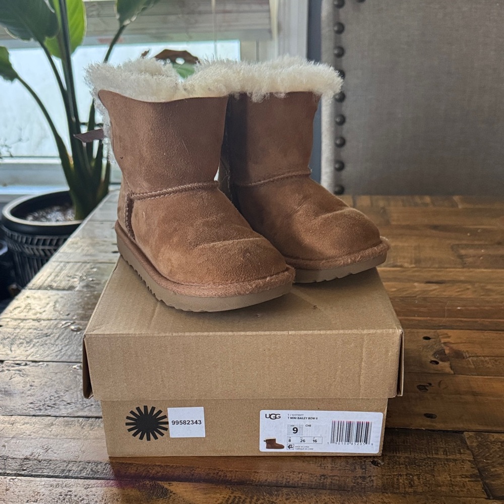 UGG Tan Sheepskin Boots